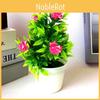 Rose Mini Flower Potted Home Decoration Ornaments For Tabletop Gift Decor