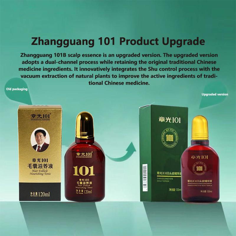 Tónico nutritivo para o crescimento capilar Zhangguang 101 Tónico Nutritivo para Folículos Capilares, 120 ml