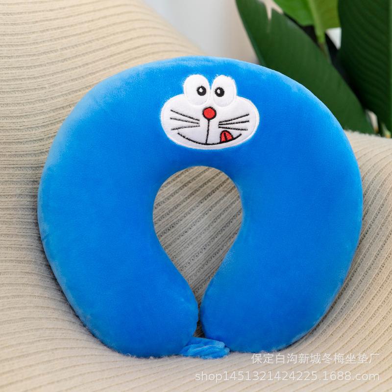 Cute Cartoon Neck Pillow Throw Pillow U-shaped Pillow Plush Toy Comfortable Nap Pillow