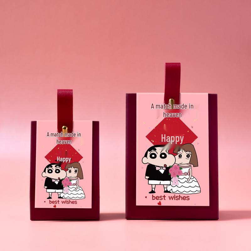 Creative Hand-Painted Wedding Candy Souvenir Box