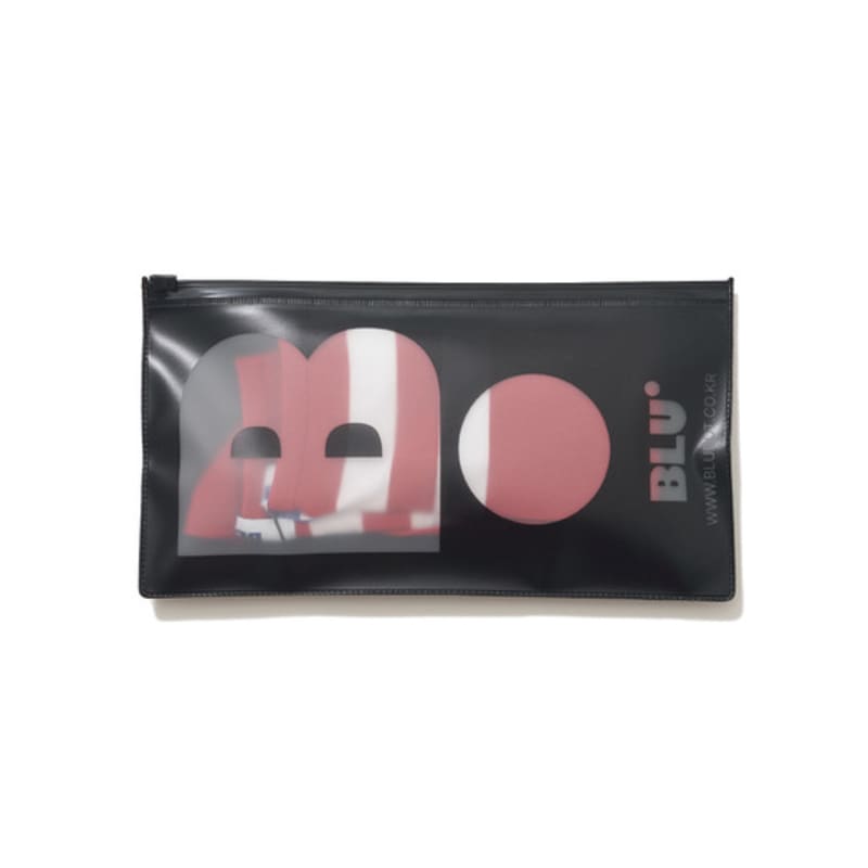 BLUDOT 2-Line Stripe Knee Socks Plus_RD