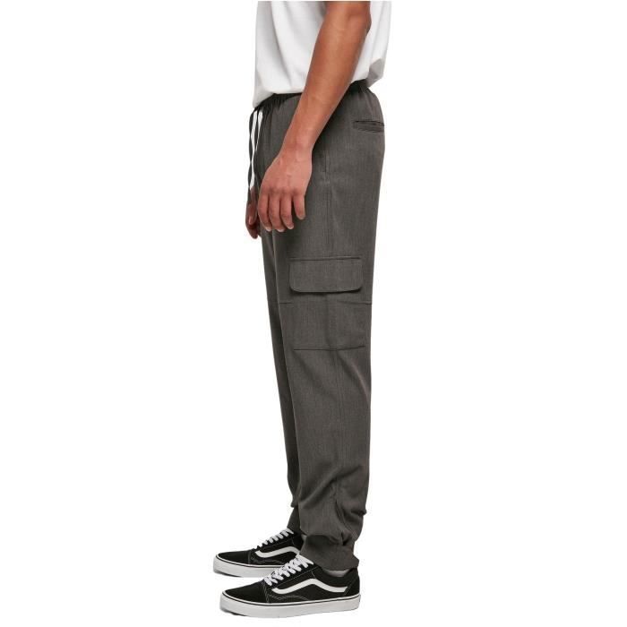 Urban Classics Comfort Military Pants - Dark Brown