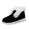 New Ladies Slip on Comfortable Ankle Boots Women Winter Warm Plush Fur Snow Boots Suede ShoesFemale Footwear Botas Femininas