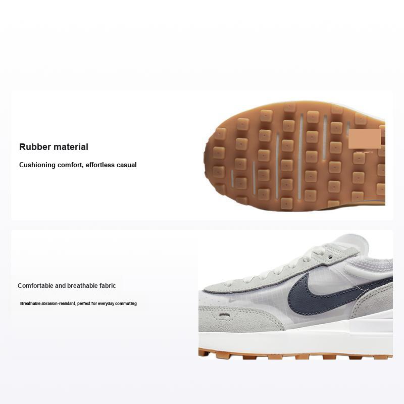 Кроссовки Nike Waffle One Iris Whisper Gum Женские Белый Серый-Туманный Жевательная Резинка-Светло-Коричневый DN4696-501 35.5