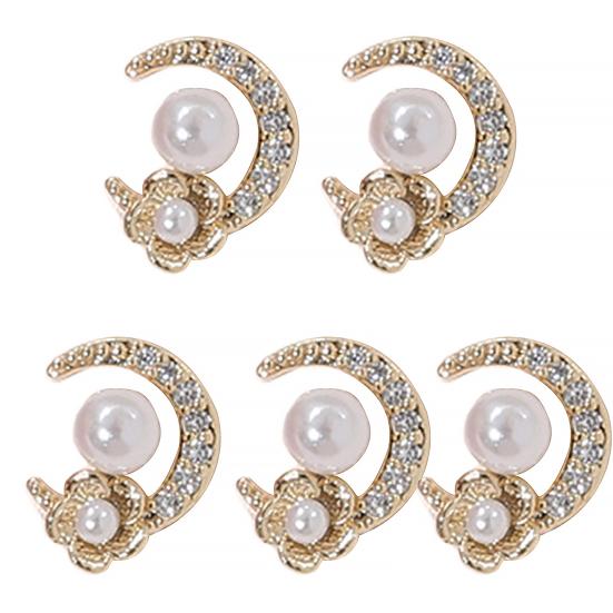 

Стильный декор для ногтей с цифрами 2023, сияющая креативная декоративная форма F