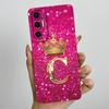 For Tecno Pova 3 6.9" Case Crown Letters Liquid SIlicone Soft TPU Phone Cases For Tecno Pova3 LF7n Camera Protection Back Cover