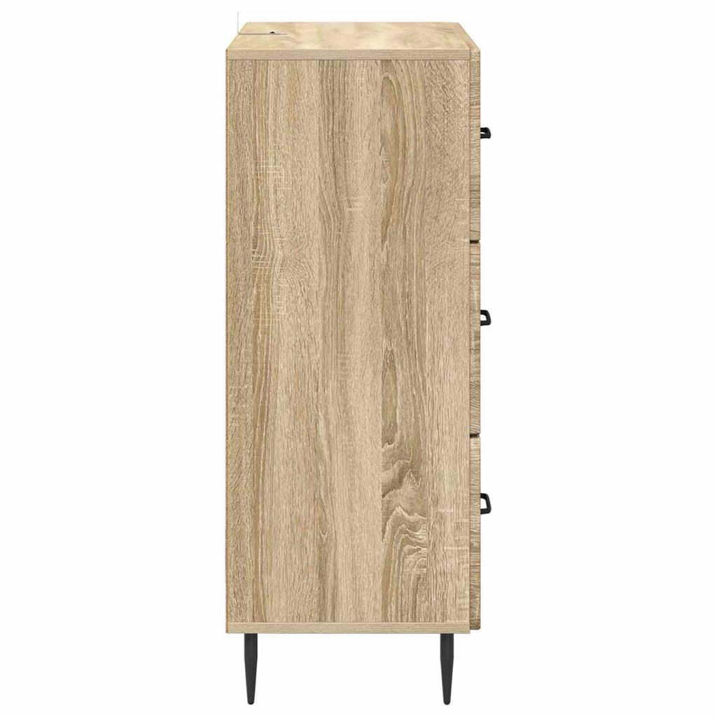Drawer Cabinet Sonoma Oak 66 x 34.5 x 89.5 cm
