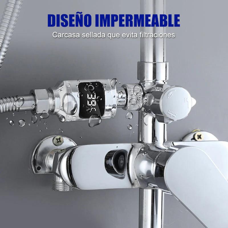 LED Digitales Dusch-Pyrometer Haushalts-Wassertemperatur-Anzeige Monitor Intelligenter Sensor Badezimmer Dusche Badewanne Wasserhahn Zubehör
