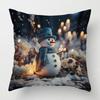 Decorative Cushion Home Living Room Decor Throw Pillow Cover 40*40 40X40Cm 60X60Cm 45X45Cm 50X50Cm Plant Winter Merry Christmas