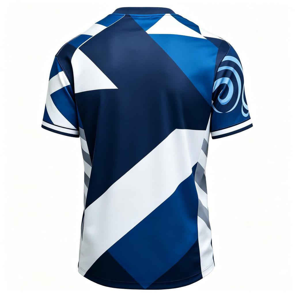 Men's Casual Raglan Sleeve Fashion Top Scottish Football Plaid Pattern Short Sleeve Crew Neck Shirt for Everyday Wear