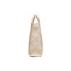 MICHAEL KORS Fabric Portable Crossbody Tote Large Women's Ecru & Gold 30S3G3GT3I-750