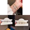 Fashion Flower Zircon Pendant Bracelet For Women With Elegant Design And Gift Use