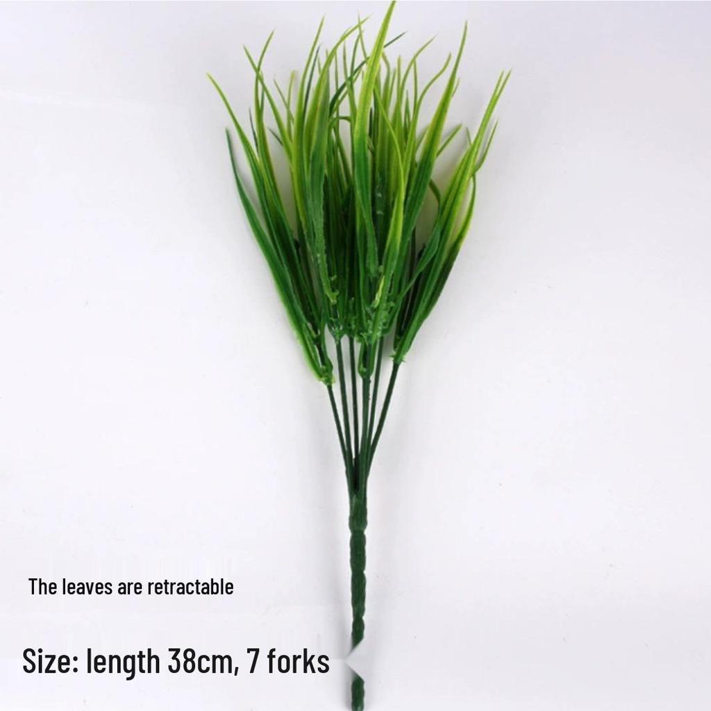 Plastic Wheat Ears Artificial Flowers for Outdoor Decoration and Play Props