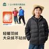 Yishidai Boys' Lightweight 90% Down Hooded Jacket