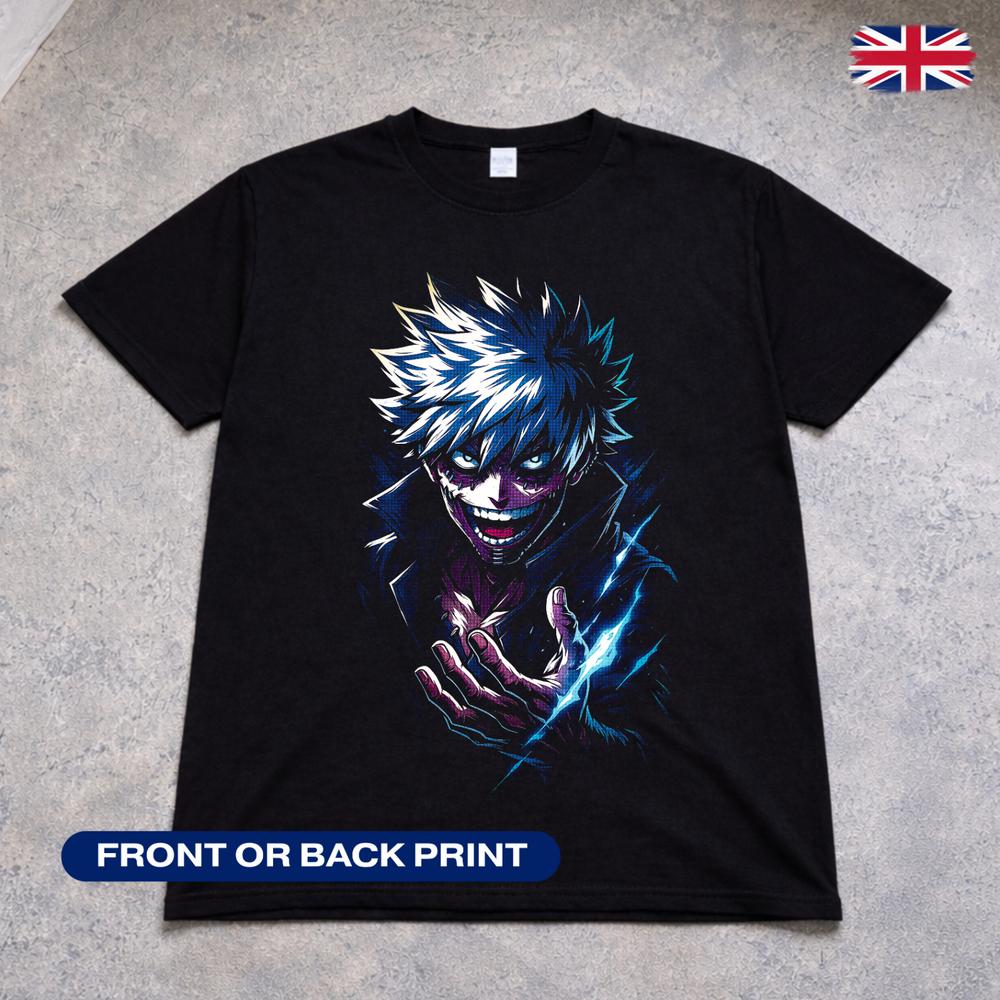 Demon Slayer Akaza T Shirt Upper Moon Anime Kimetsu No Yaiba Villain Tee Kids 2XL