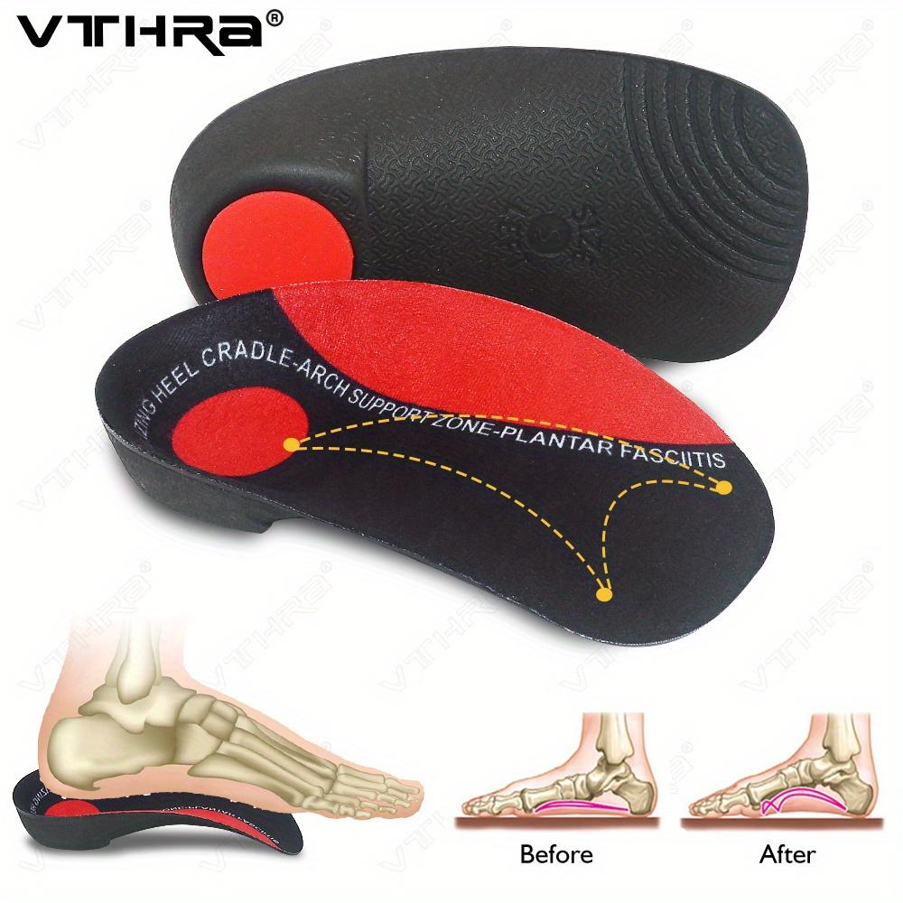 High Arch Supports Shoe Sole EVA Sport Orthopedic Insoles For Men Women Plantar Fasciitis Flat Feet Pain Relief Shoe Cushion Pad