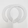 Folk Guitar Soundhole Stickers Durable PVC Self-Adhesive Soundhole Rings Decorative Protective Stickers for Classical Guitars with Adhesive Backing