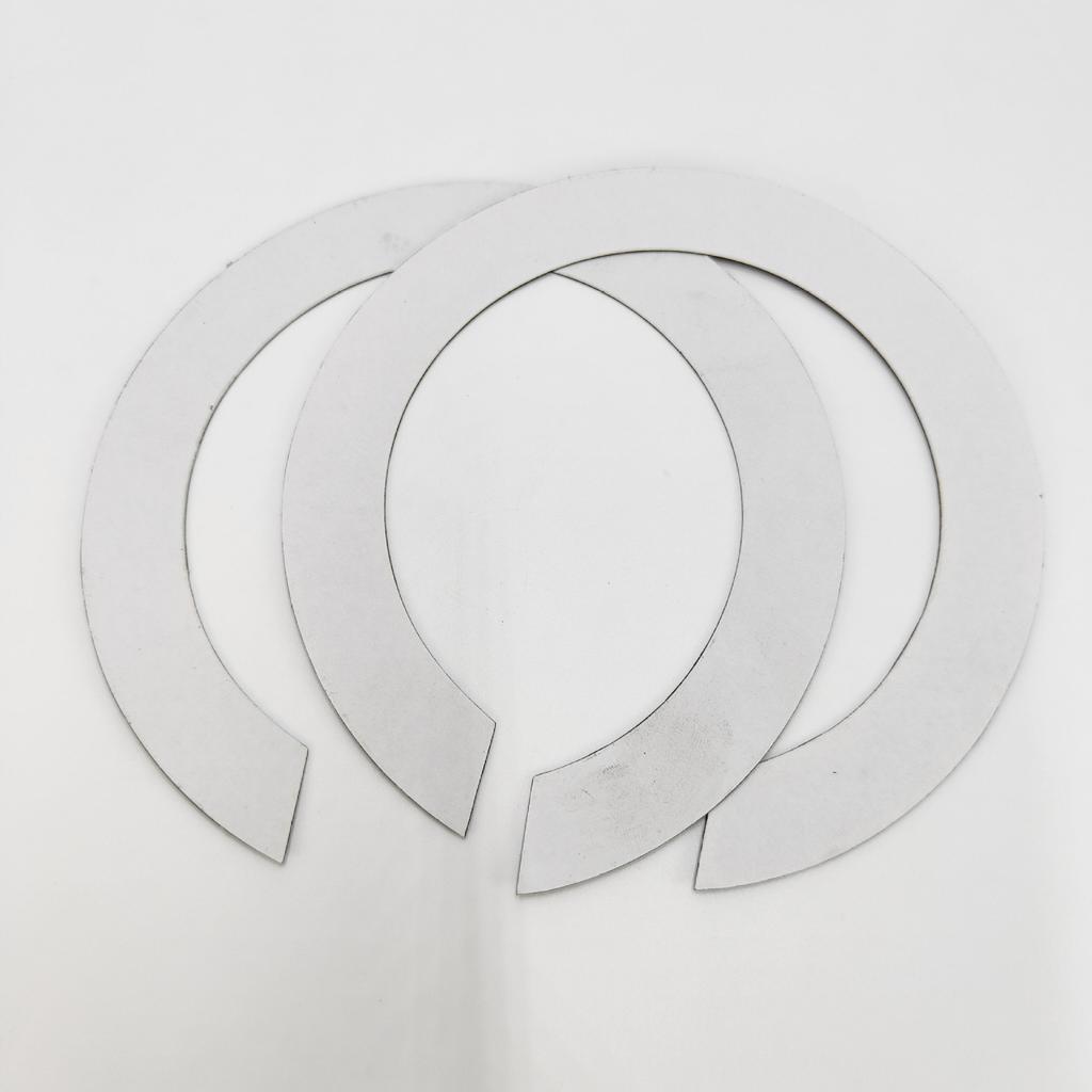 Folk Guitar Soundhole Stickers Durable PVC Self-Adhesive Soundhole Rings Decorative Protective Stickers for Classical Guitars with Adhesive Backing