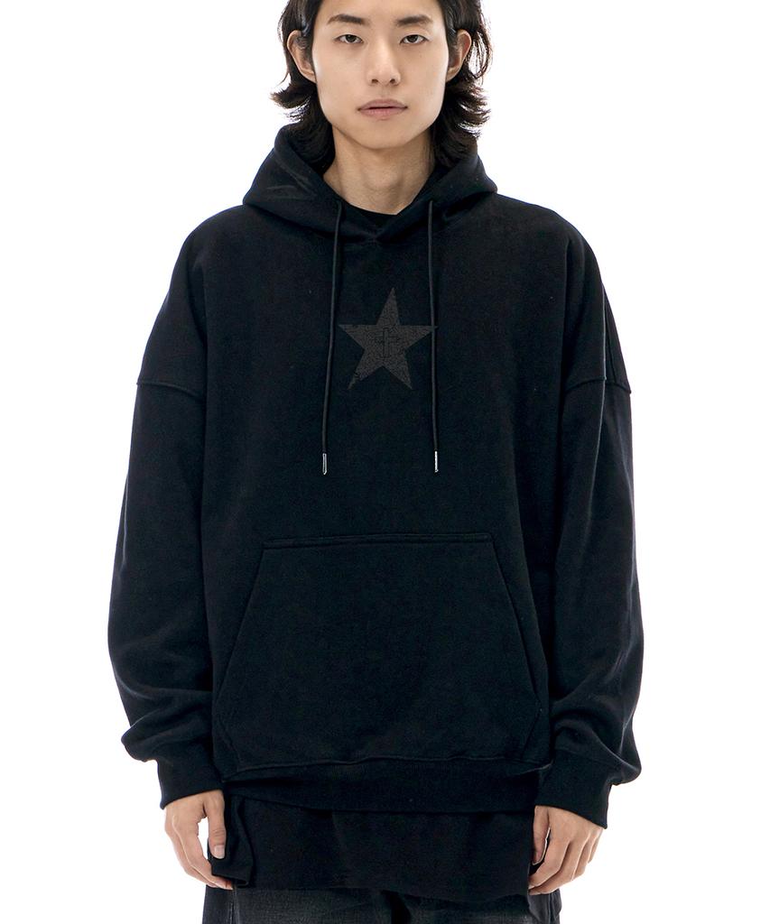 Cross Star Hood Black