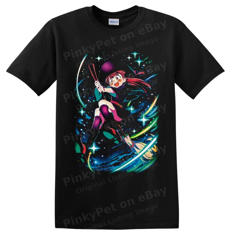 Atsuko Kagari Little Witch Academia Magic Anime T Shirt Cosmic Spellcaster Tee