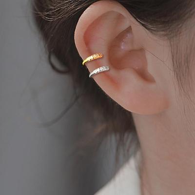 Minimalist Zircon Ear Cuff: No Piercing Needed - Ideal for Students