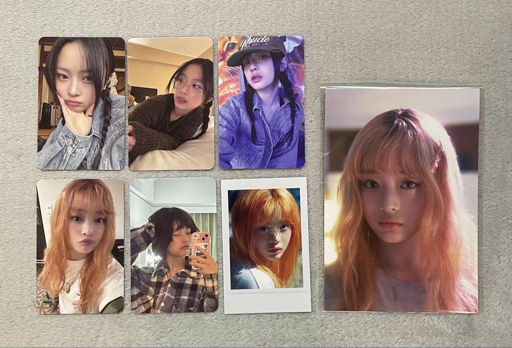 [USED] newjeans supernatural album hani appmu preorder bonus