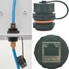CTRICALVER Cabo Ethernet LAN RJ45 Blindado à Prova d'Água Montagem em Painel Industrial Conector de Emenda com Tampa, Conector CAT6A/6/5E/5, Acoplador Fêmea-Fêmea,