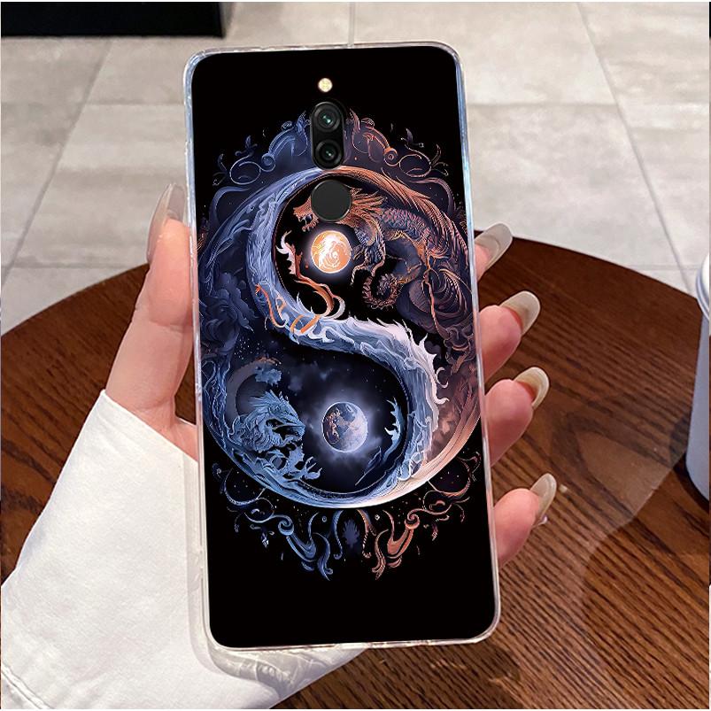 Back Cover For Xiaomi Redmi 8 8A Case Clear Luxury Cute Love Rabbit Cool Funny Pattern Transparent TPU Soft Silicone Phone Case