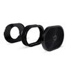 New High Flow Chrome 12"x2" Oval Air Cleaner Filter Assembly 5-1/8" Carb Neck W/ Flow-Thru Lid for GMC Chevy Ford Chryler Dodge