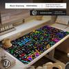 Equation Large Mouse Pad Pc Gamer Math Chemistry Physics Objects Gaming Accessories Teclado Mat Deskmat Laptop Extended Hybxaxc