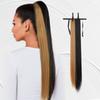 Synthetic One Piece Ponytail Tied In Hair Extensions Wig Tied Ponytail Hair Extensions for Women
