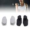 1 Pair Workout Weight Lifting Grips Anti Slip Rubber Gym Workout Grips for Bodybuilding Powerlifting