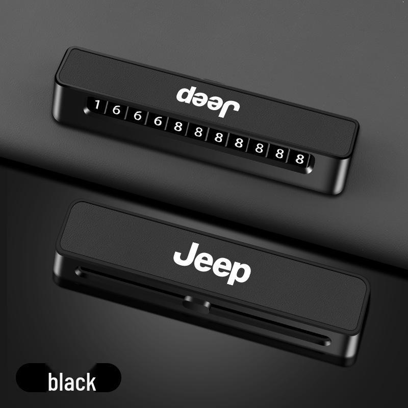 Jeep Compass Telefonnummerplate Ornament Lys - Grand Cherokee High-End Holder for Grand Commander