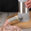 Stainless Steel Sausage Meat Stuffer Horizontal Sausage Maker Homemade Kitchen Meat Sausage Maker Tool Sausage Filler