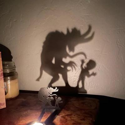 Zábavný Stín Stojan Halloween Zábava Stojan na Svíčku Stolní Dekorace