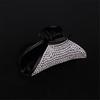 Black Shining Hair Accessories Hairpin Headwear Full Crystals Hair Claw Rhinestones Hair Clamp
