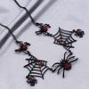 Spider Web Necklace Spider Pendant Necklace Punk Necklace Chain Jewelry Decor