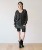 Ieoning Inside Out Multi Cardigan, Charcoal