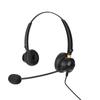Telephone Headset with Microphone Control Adjustable Call Center Headphone for Business Office Communication