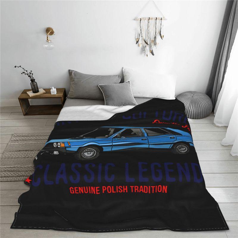Polish Car Fso Polonez Inspired Blanket Home On Couch Super Warm Bedding Throws Camping Blanket