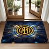 Borussia Dortmund Design Crystal Velvet Rug Soft Decorative Mat for Bedroom Entrance