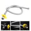 Stainless Steel Plumbing Explosion-Proof Flexible Braided Hose Faucet Water Pipe High Pressure Metal Hose Water Inlet Pipe