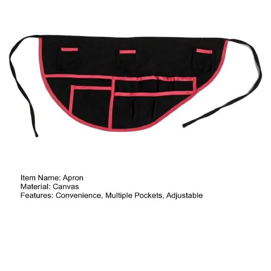 Alles-in-één Naai-organizer Riem met Meerdere Zakken Canvas Gereedschap Taille Schort voor Naaister Quilter Knutselaar Verstelbare Gereedschap Organizer voor Naaien