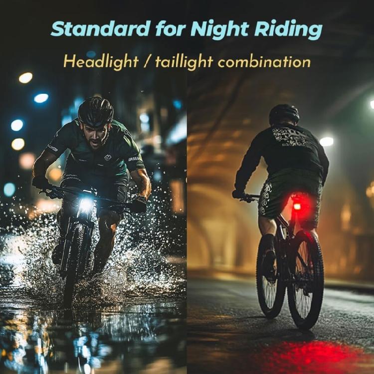Road Bikes Security Light Rechargeable Bicycles Light Night Cycling Tail Lamp for Mountain Bikes & Commuters