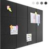 Felt Acoustic Panel Self Adhesive Wall Tiles Sticker Smooth Surface Bulletin Board  for Home Office