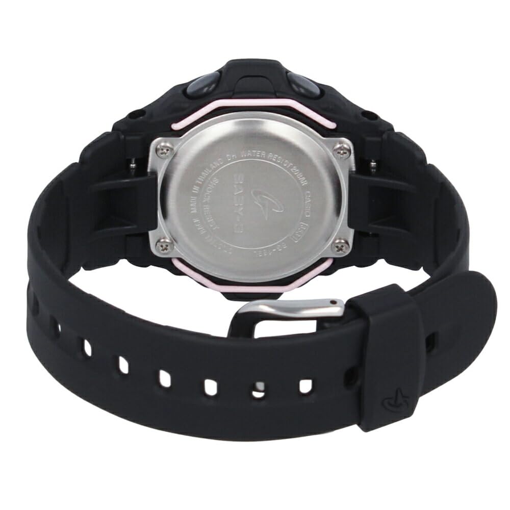 CASIO Baby-G BG-169U-1C Digital Watch, Black/Pink, Women's Resin Stainless Steel, 20 ATM Water Resistant