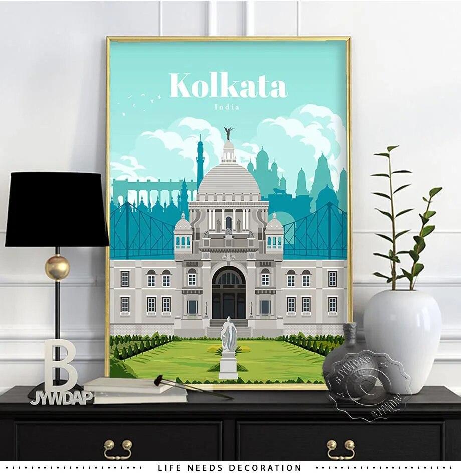World City Travel Poster, Japan Tokyo Osaka Poster, Spain Madrid Watercolor Print, Florence Milan Santiago Chicago Wall Decor No Frame