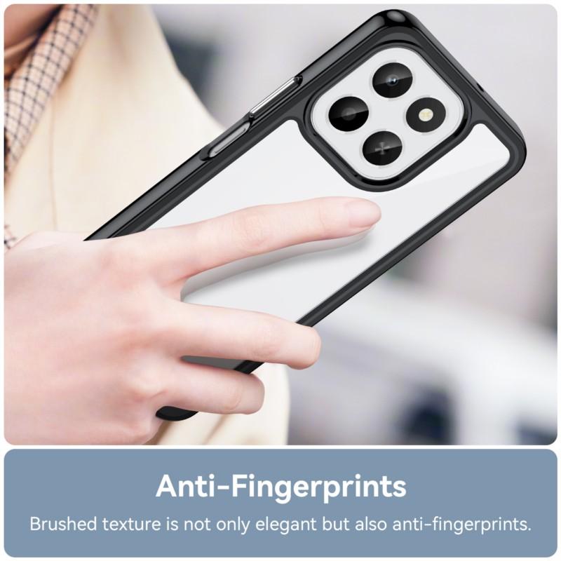 Für Honor X6C 4G Hülle für Honor X6C 4G Hülle Bumper Capa Para Stoßfest Transparent Silikon Rückseite für Honor X6C 4G