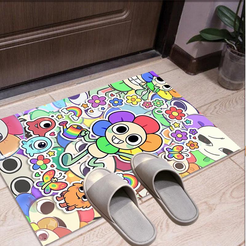 Dandy's World Pattern Rug, Indoor/Outdoor Mat, for Picnic, Gameroom, Bedroom, Office, Living Room, Home Decor Carpet, Birthday Gift