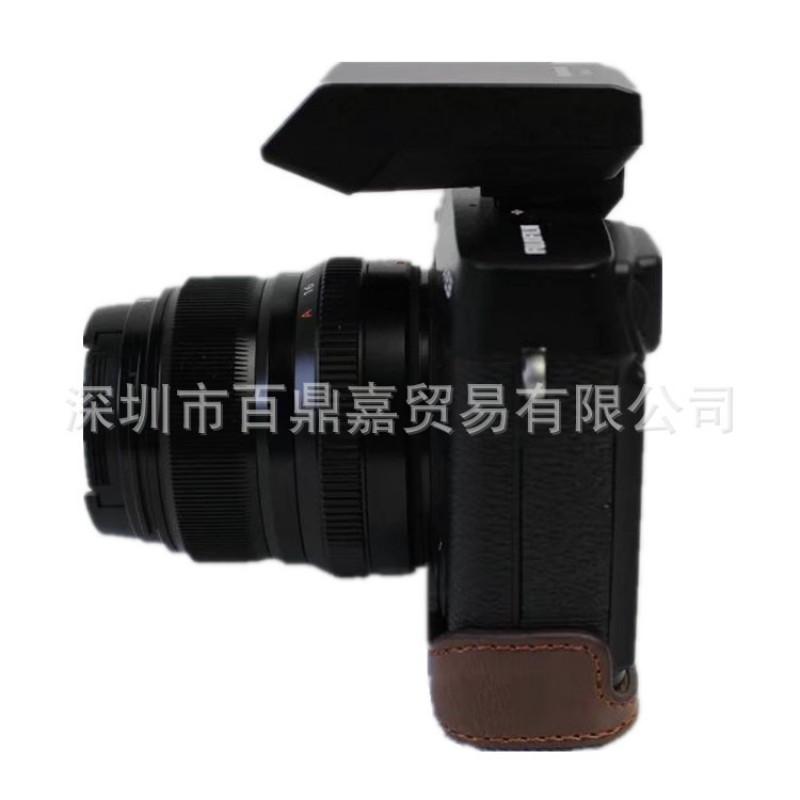 Fujifilm X-E3 Camera Half Case Cover PU Leather Protective Sleeve Mirrorless Bag Handheld Carry